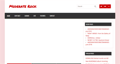 Desktop Screenshot of moderaterock.com